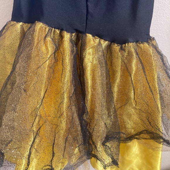 Sanrio Choco Cat Mesh Tulle Glitter Halloween Costume Fantasy Dress yellow Mediu - Picture 11 of 16